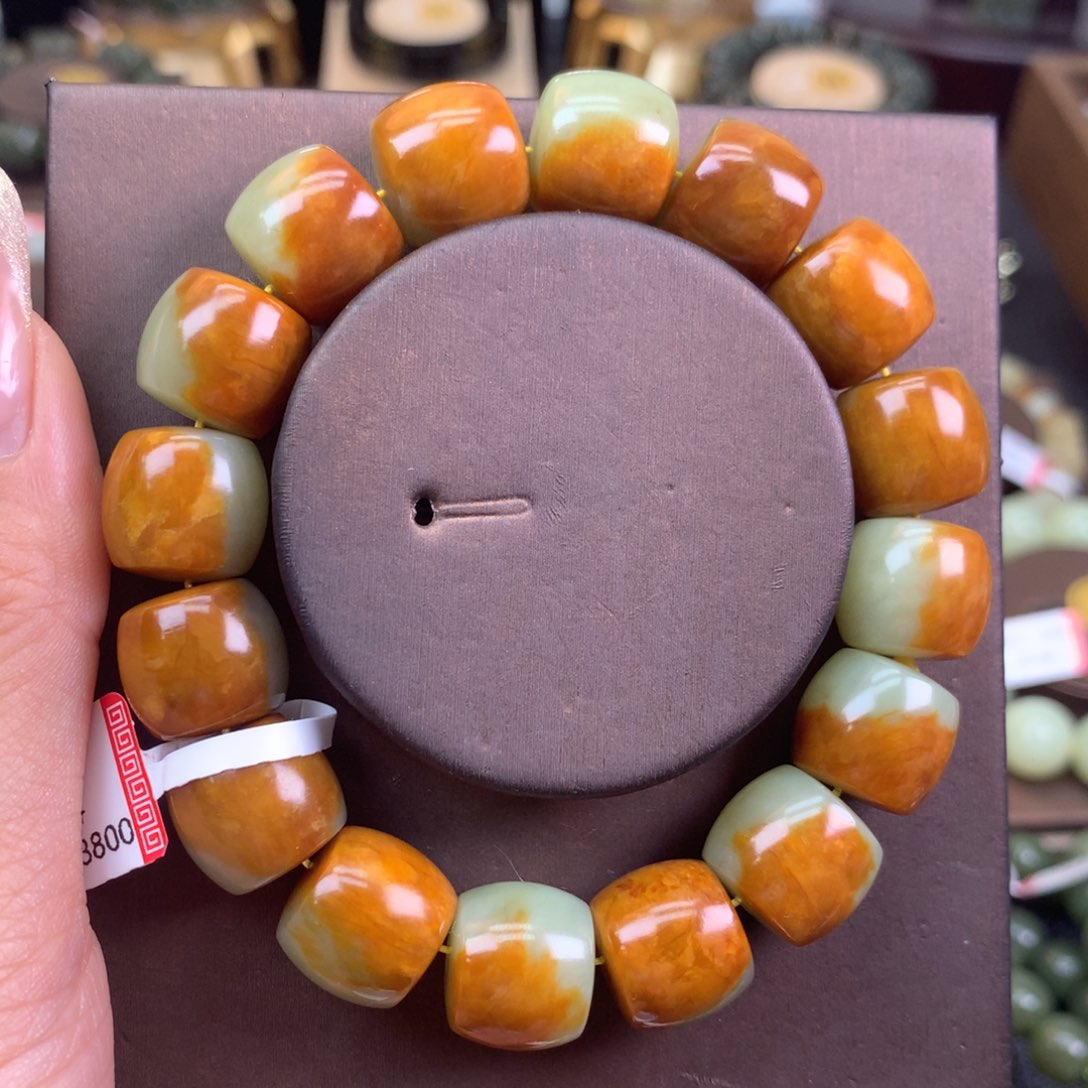 和田玉手链未镶嵌