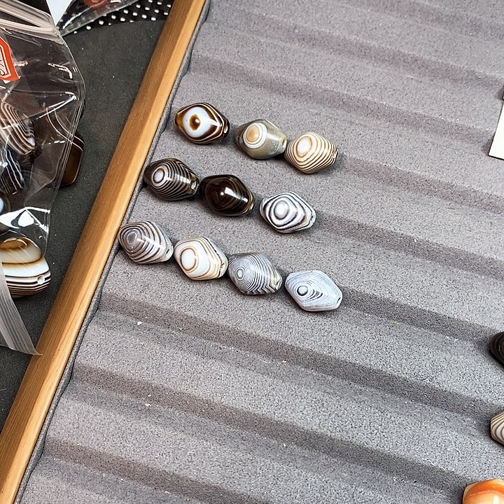 归***真玛瑙/玉髓合金珠宝半成品