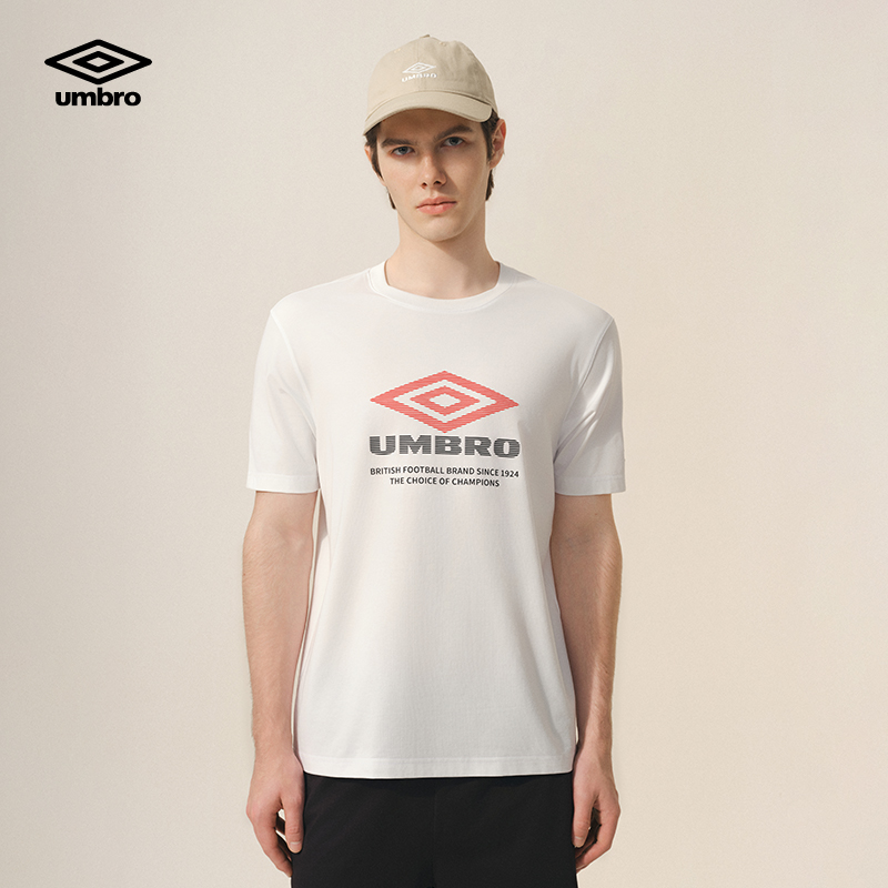 Umbro/茵宝夏季凉感舒适宽松百搭休闲运动透气短袖U2125250269