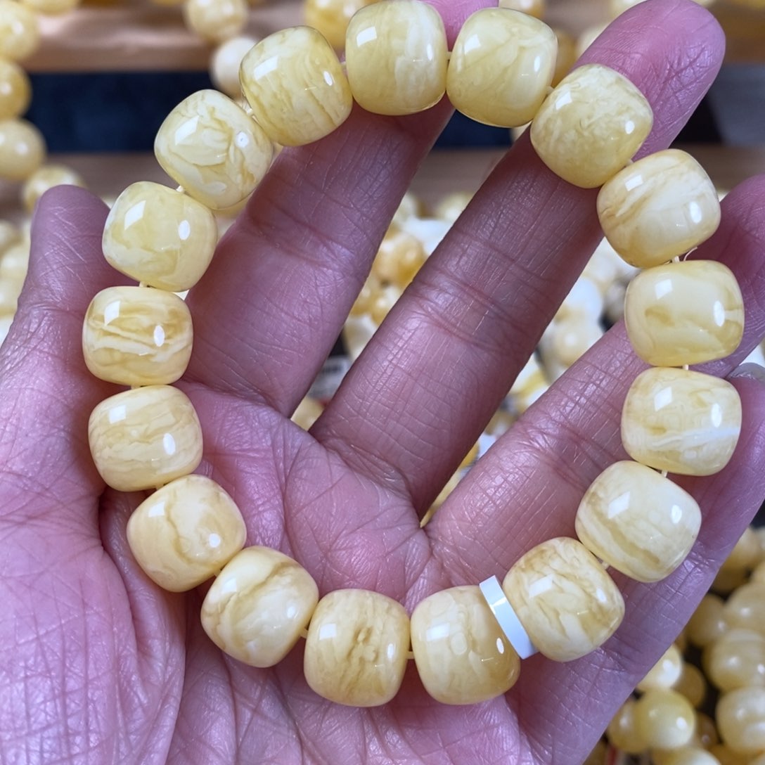 蜜蜡裸石未镶嵌12➕虎皮满蜡