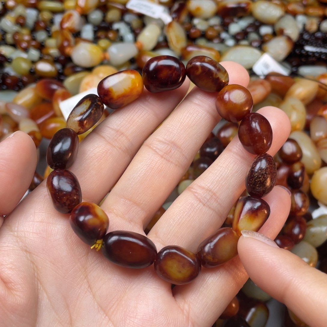 和田玉手链未镶嵌