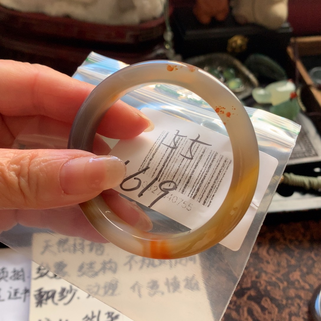 手镯玛瑙/玉髓未镶嵌55
