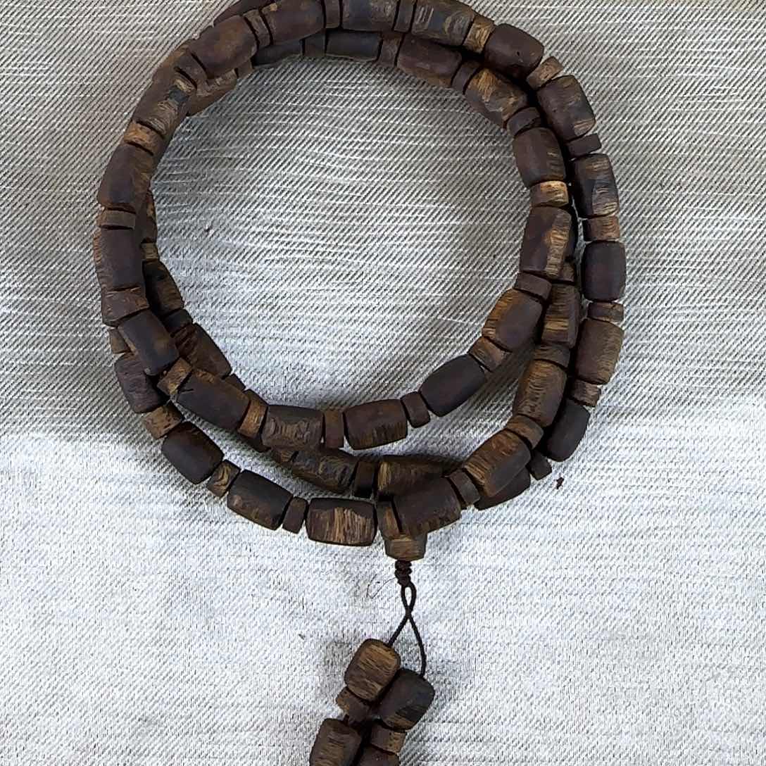 沉香手串海南留疤白棋08多圈收藏级26克多样性发一