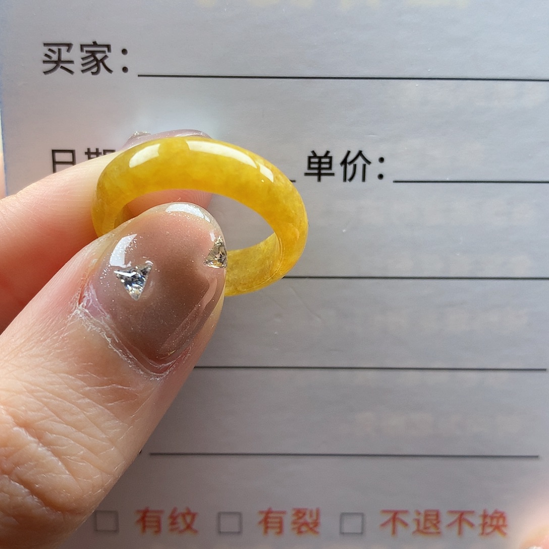 翡翠未镶嵌戒指?*爷天然翡翠11号