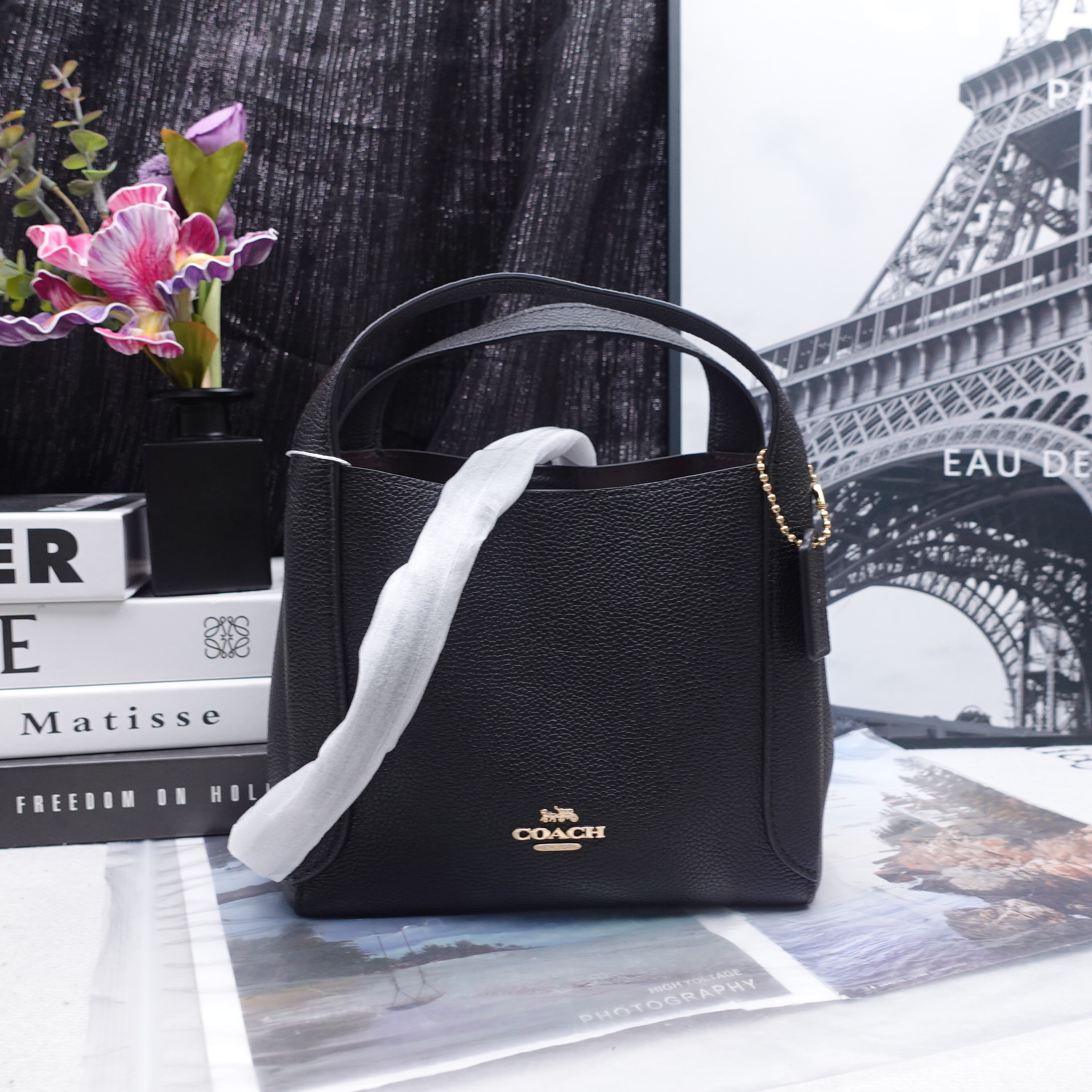 95新 COACH/蔻驰 单肩包/T10224518