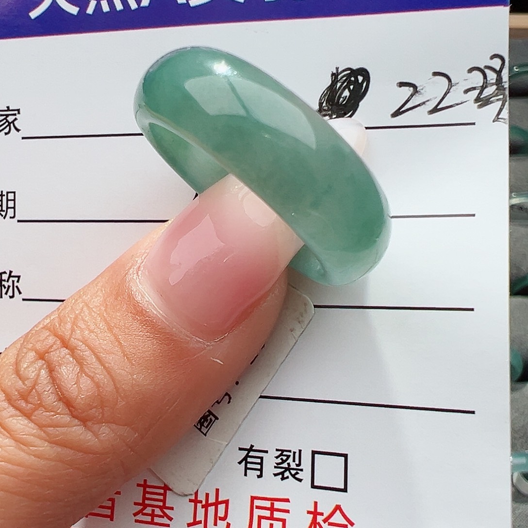 翡翠戒指未镶嵌喵*天然