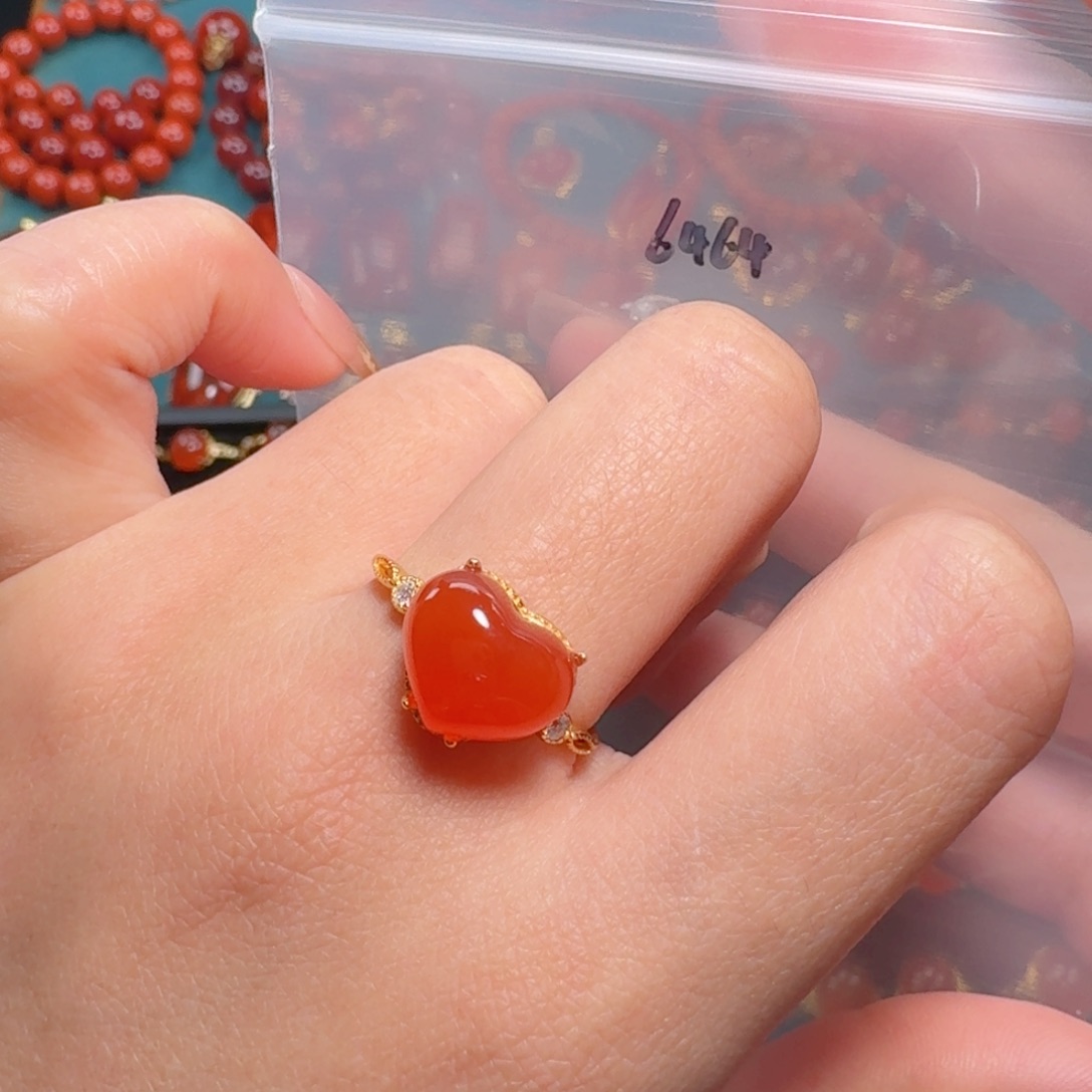 南红玛瑙南红银S925镶嵌