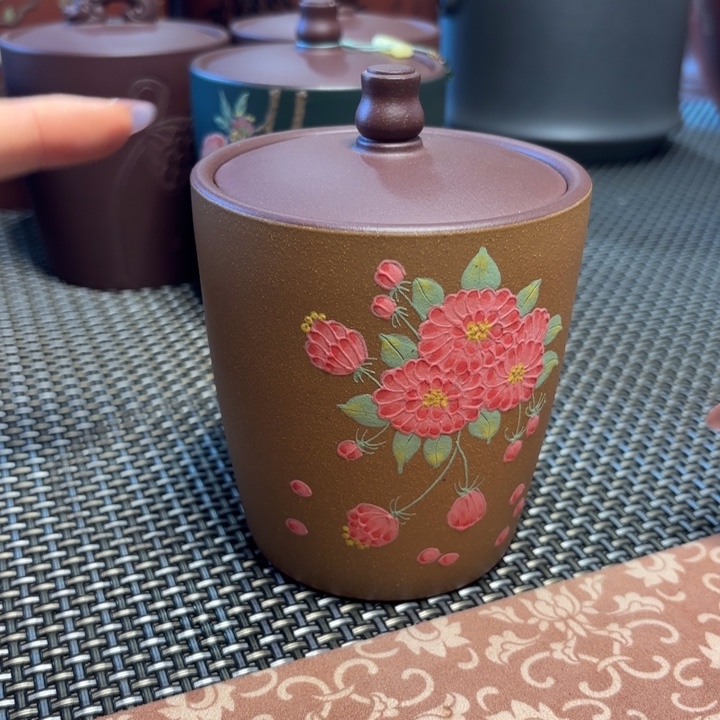 紫砂茶叶罐中高端紫砂茶叶罐