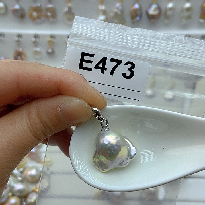 淡水珍珠颈饰银S925镶嵌