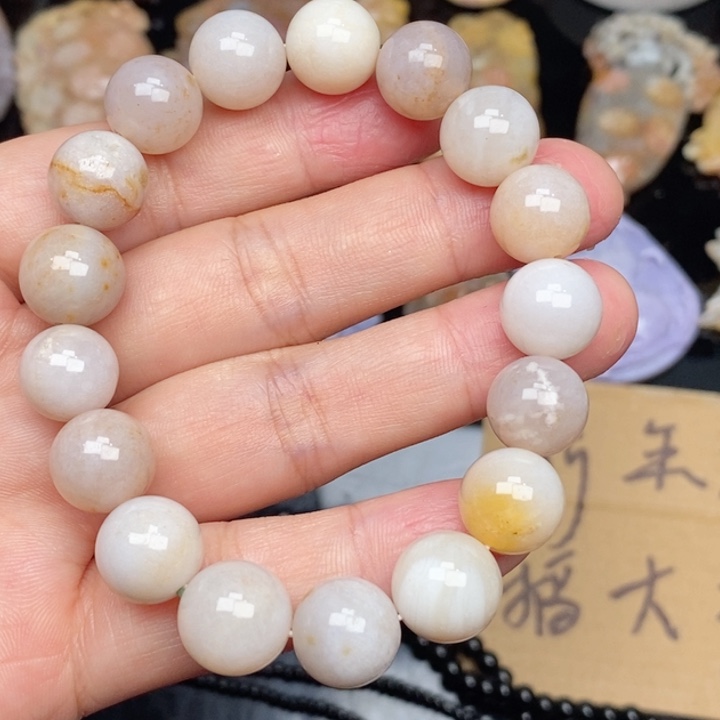 硅化珊瑚（珊瑚玉）手镯未镶嵌