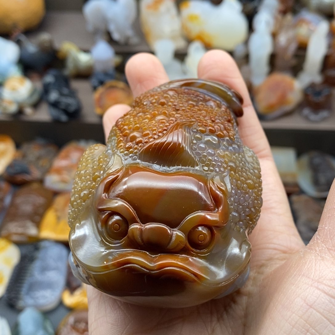 未镶嵌吊坠(不含链)玛瑙/玉髓S***d