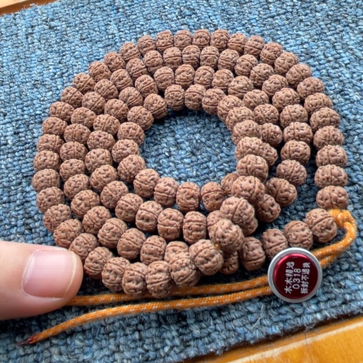 平***月金刚菩提吊坠原装老树王118颗