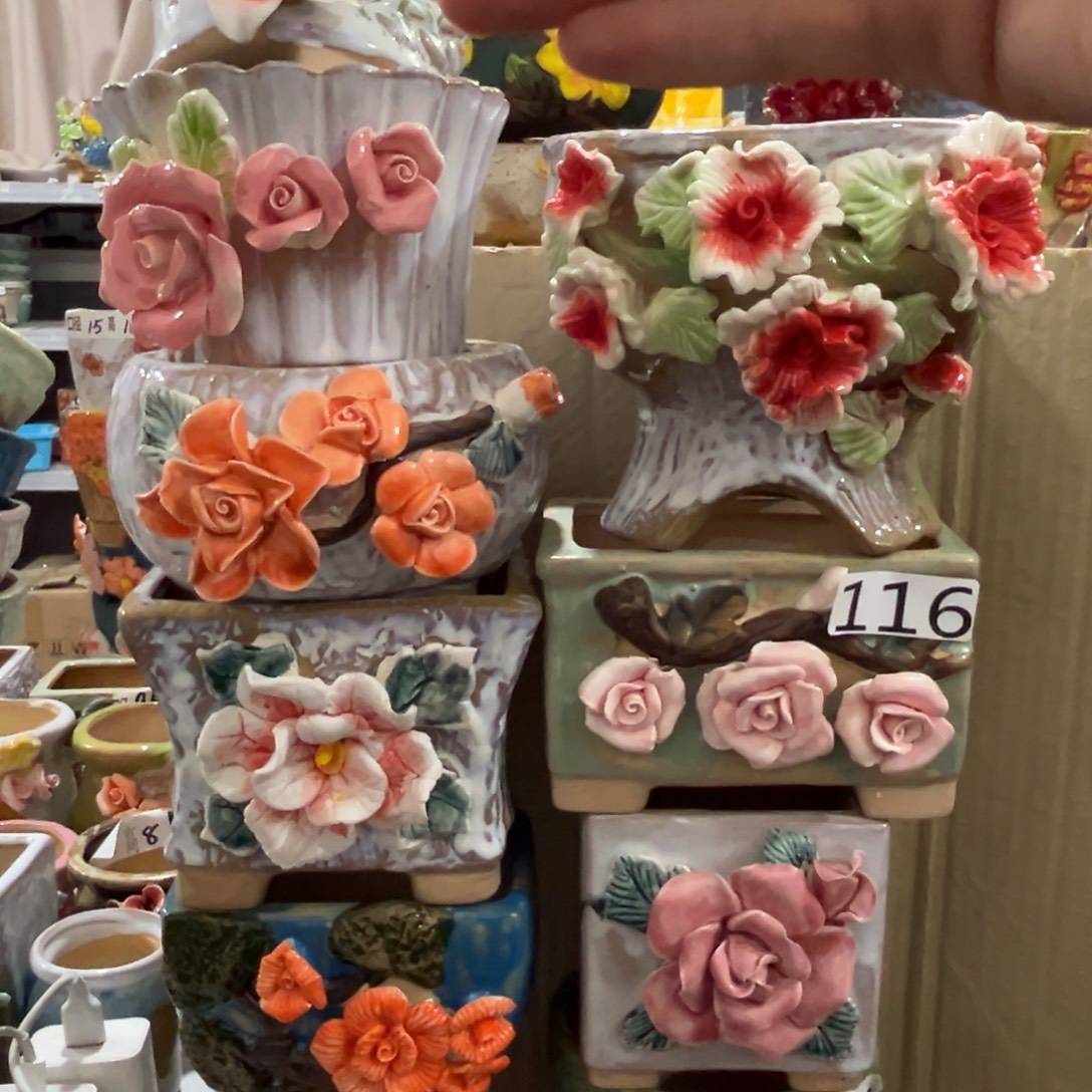 116 满20发爱退拉黑花盆