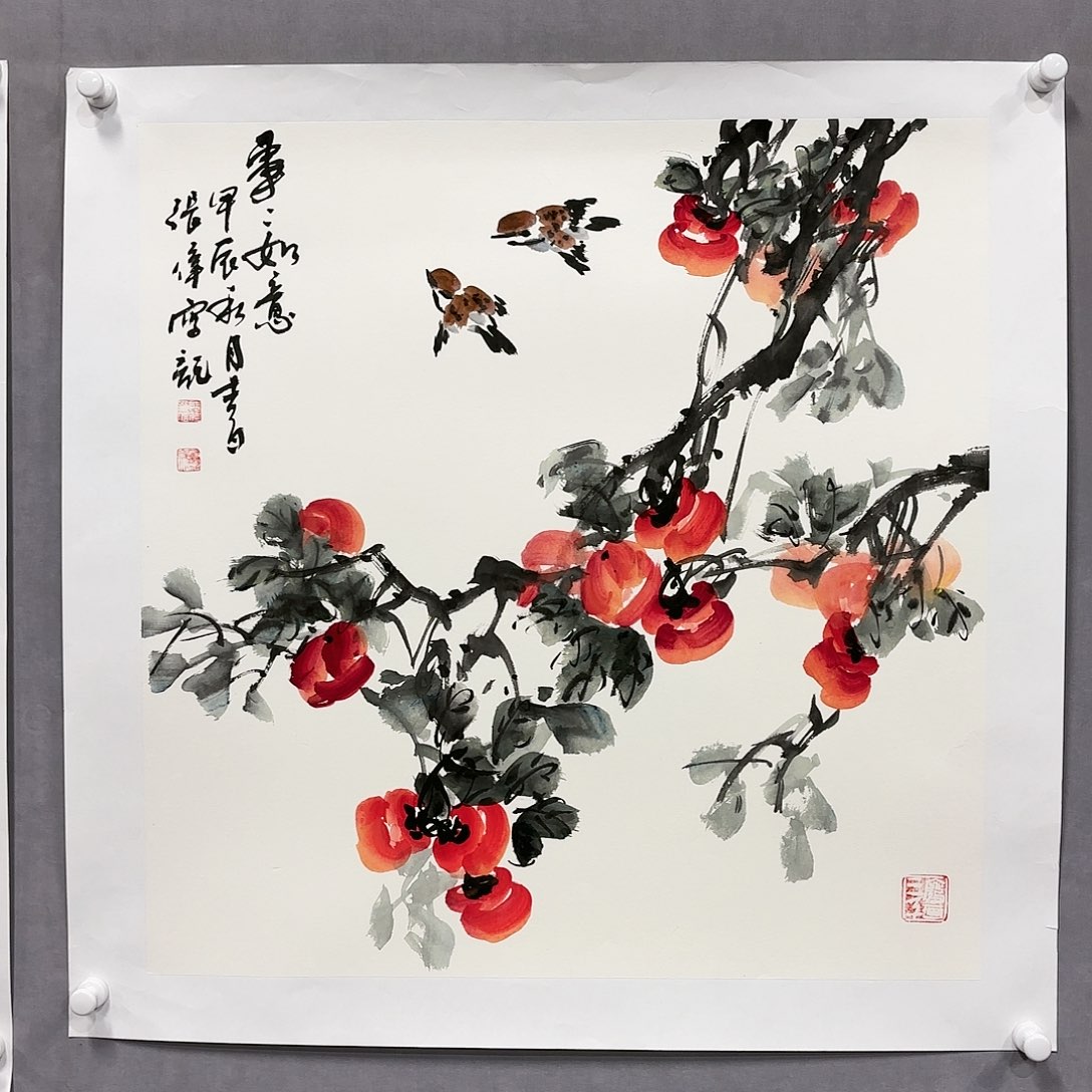 国画国画纯手绘作品请放心去藏