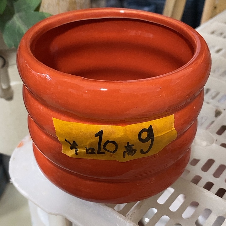 陶盆有孔 瑕疵针孔漏釉介意勿拍口11 高9