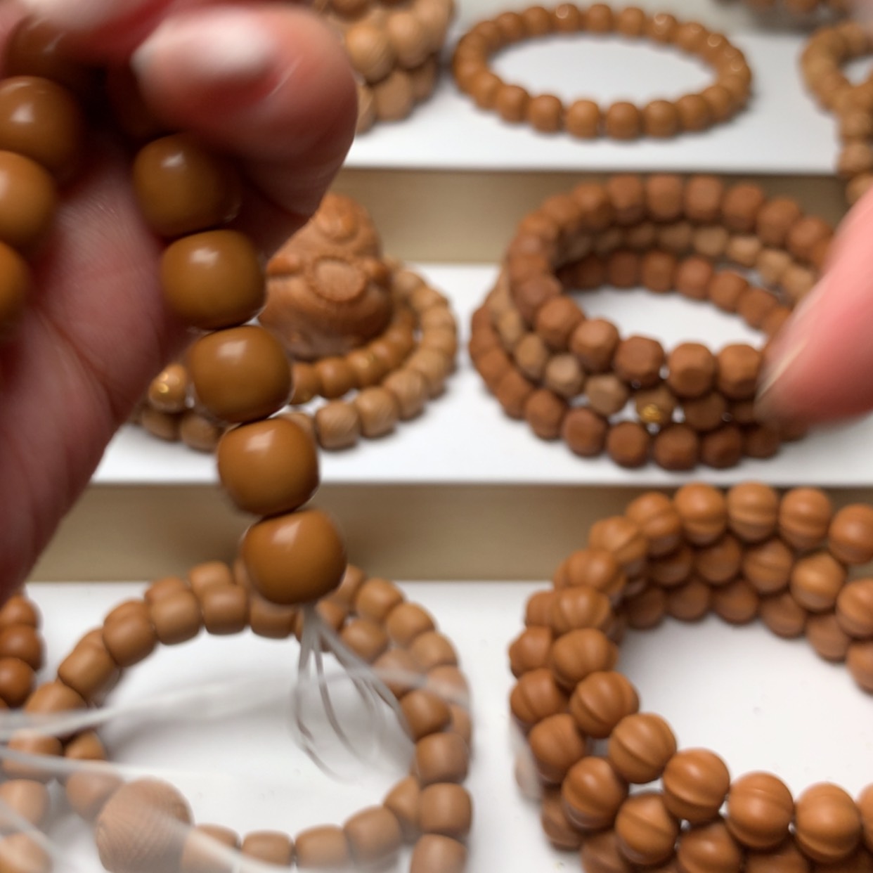 【闪购商品】猴头核桃吊坠甩****）全品小老型