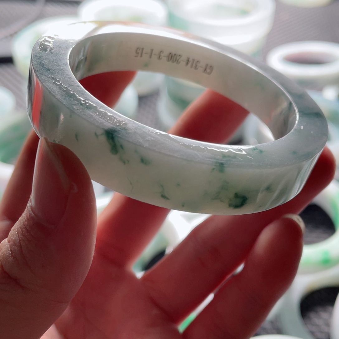 流***场定制翡翠未镶嵌1翡翠