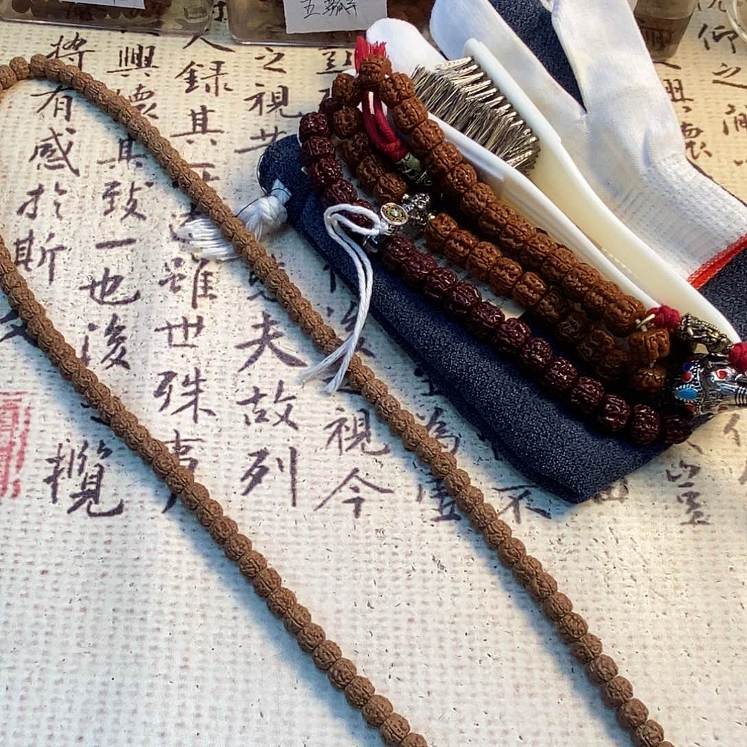 金刚菩提吊坠定制级麦穗盘龙