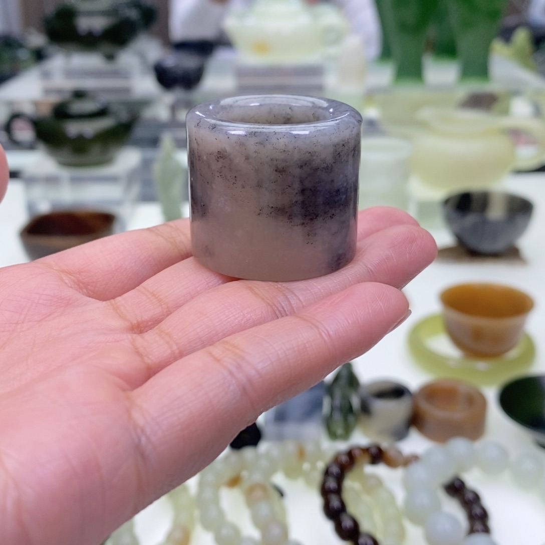 和田玉扳指未镶嵌柒*爹