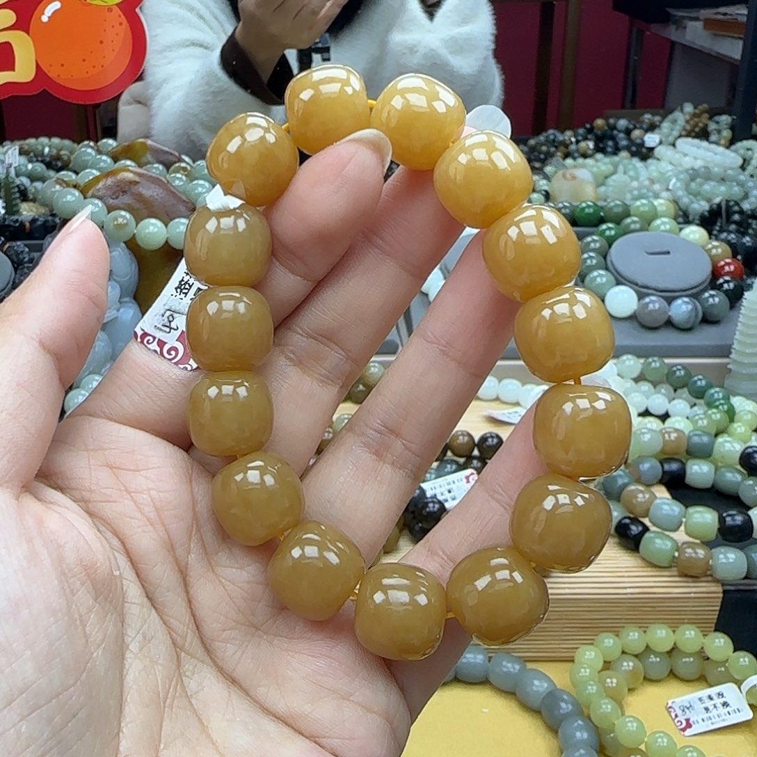 和田玉手链未镶嵌