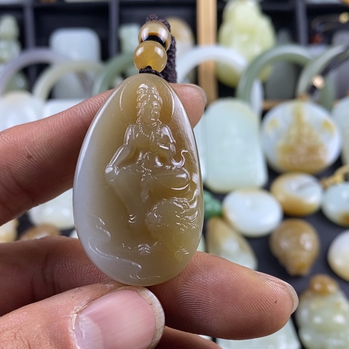 和田玉挂件未镶嵌