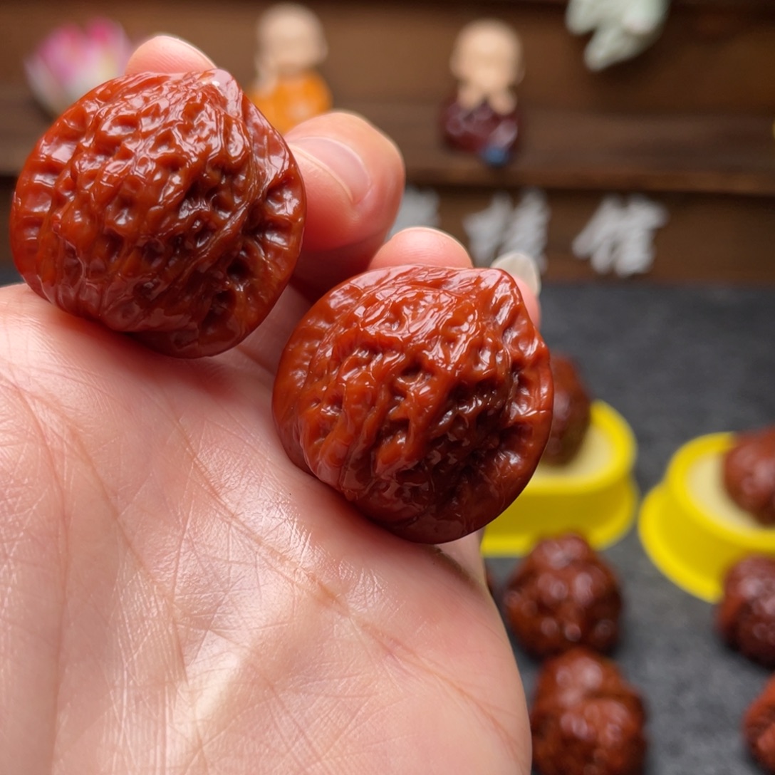 寒***ㅤ文玩核桃吊坠文玩核桃 手把件 京公子 30