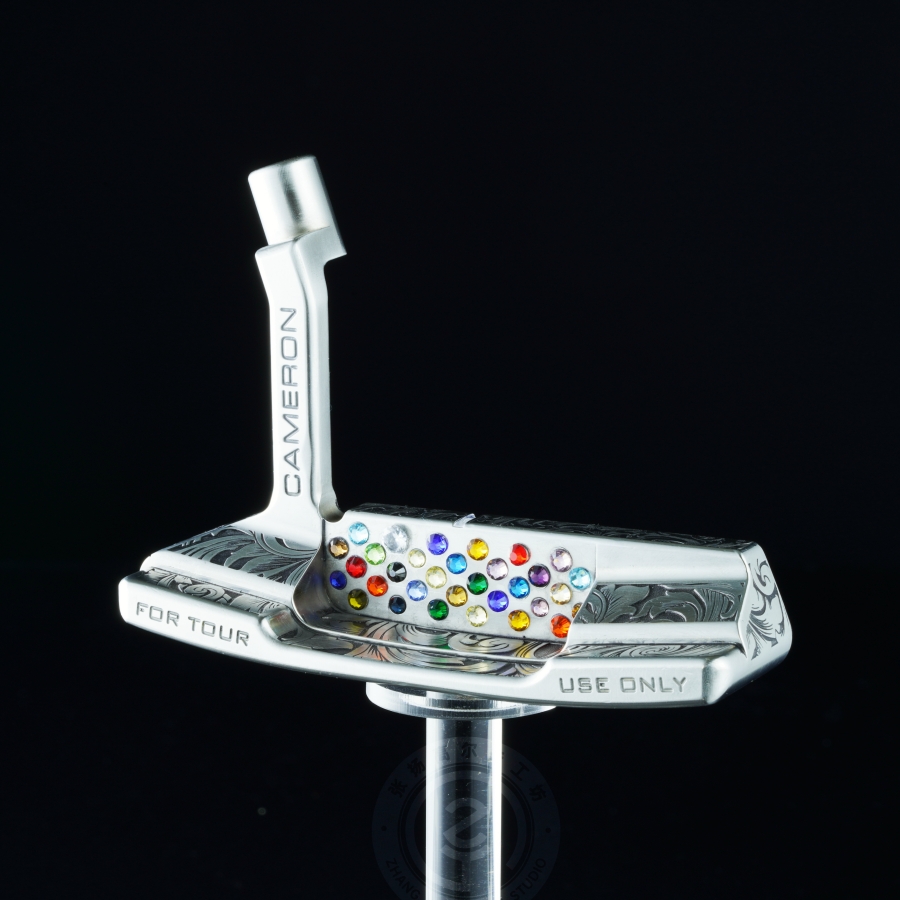  高尔夫球杆 推杆 DIY雕刻服务 个性化定制（圈T）