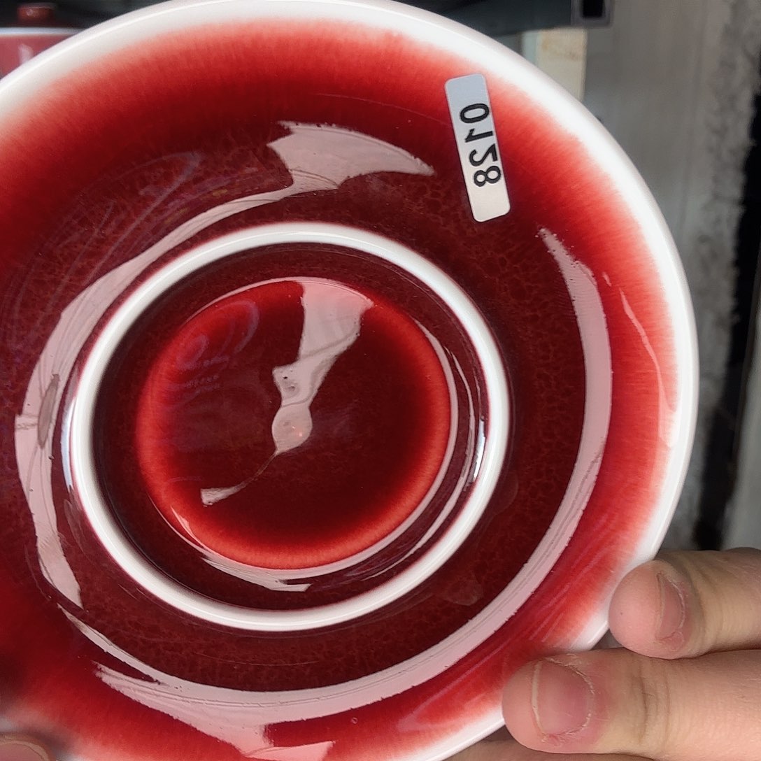 瓷片景德镇郎红陶瓷