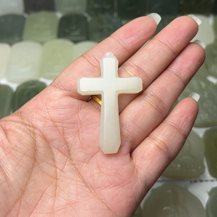 和田玉颈饰未镶嵌利****部