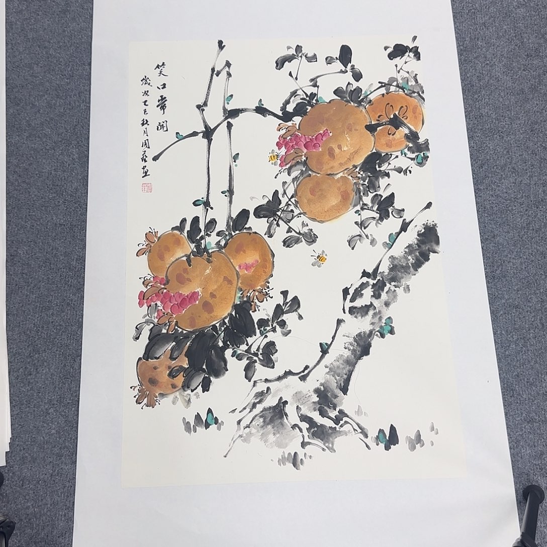 国画68*45纯手绘周艺