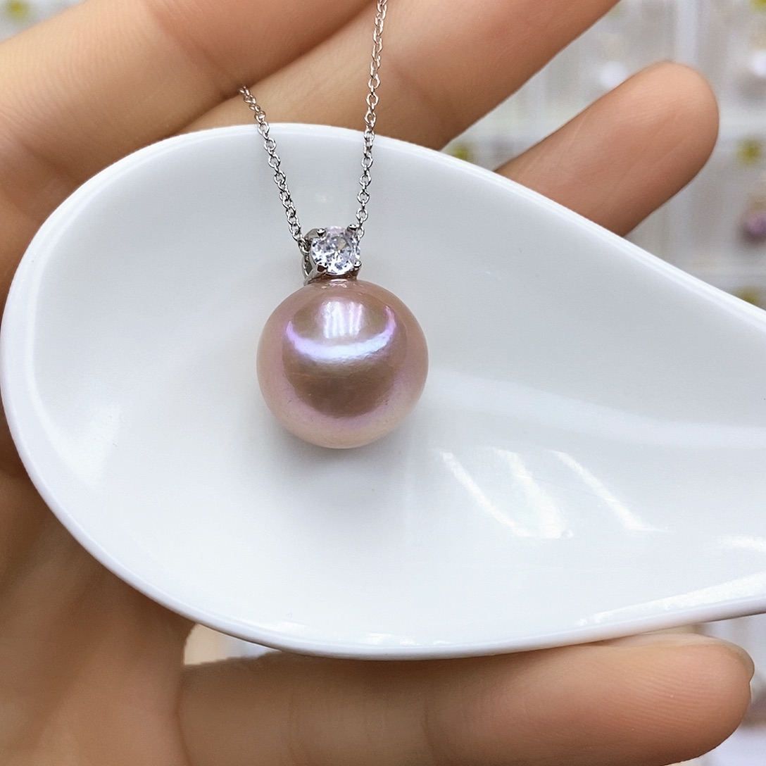 淡水珍珠合金颈饰