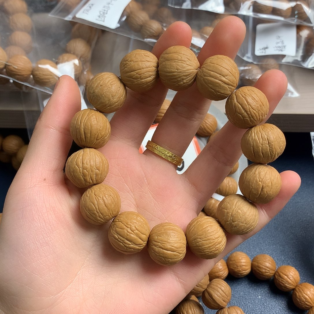 核桃猴头核桃手串