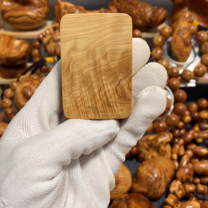 柏木太行崖柏金丝无事牌