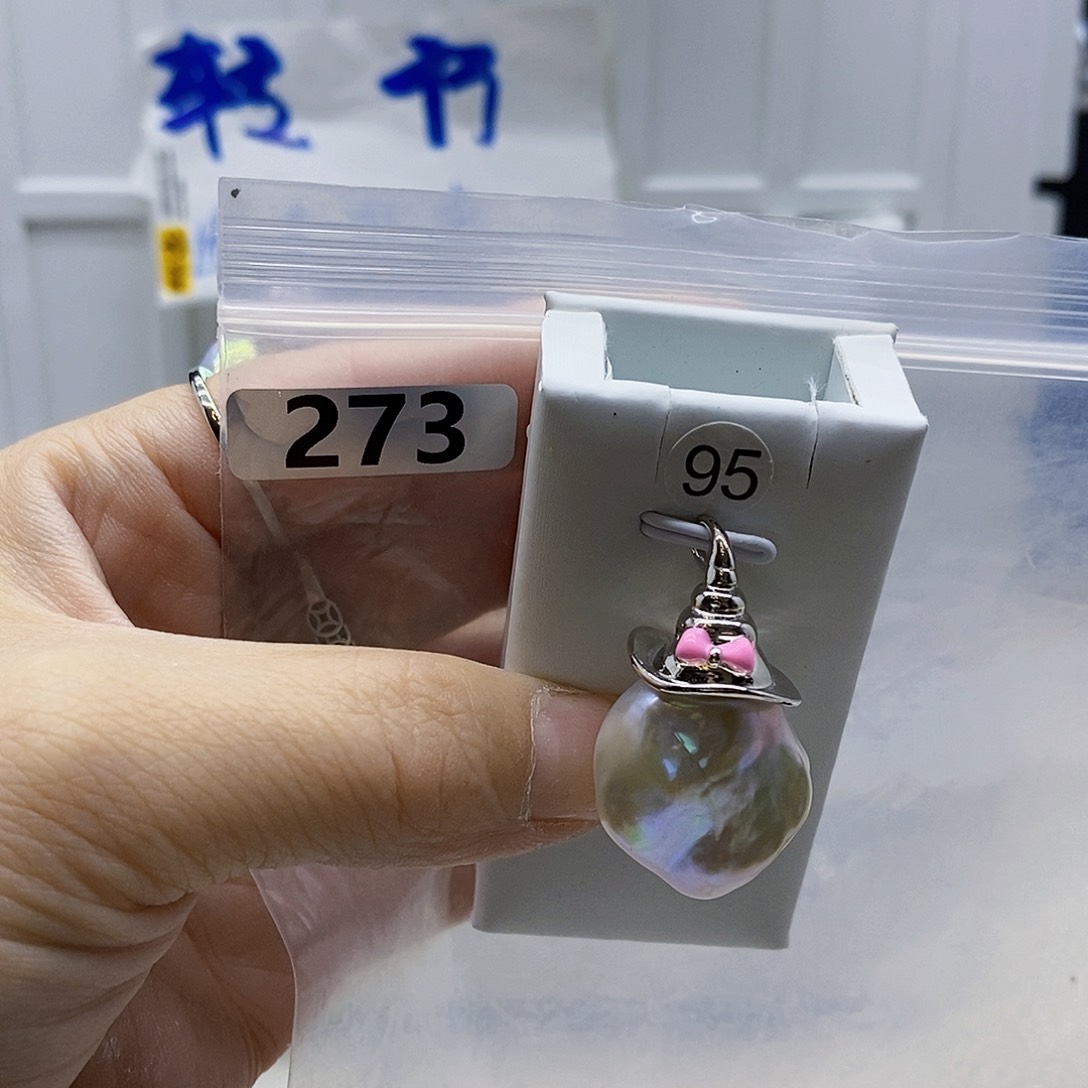 颈饰合金淡水珍珠