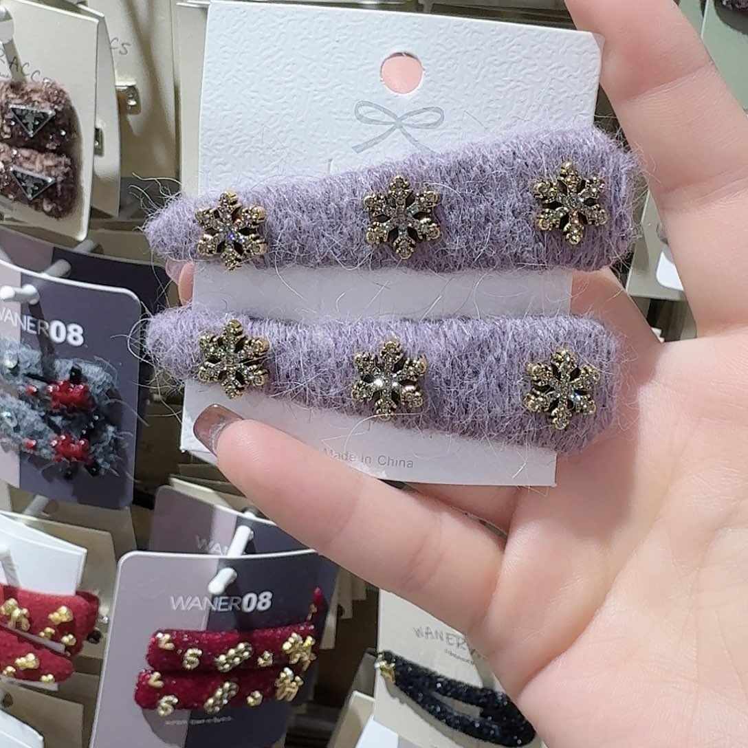 皮质铁合金紫色雪花