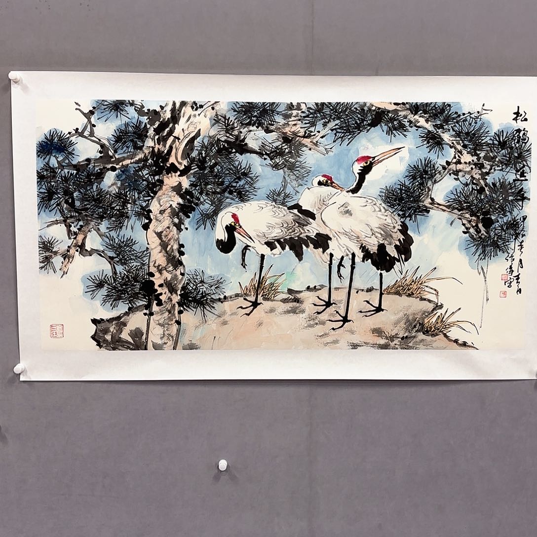 国画国画纯手绘作品请放心去藏