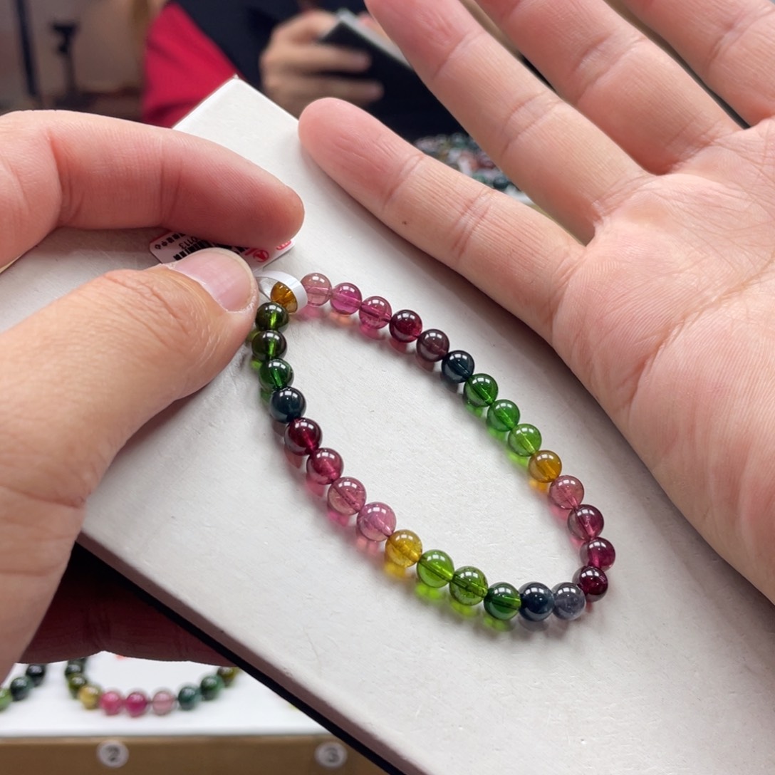 碧玺手串未镶嵌6mm.mmmmmmmmm