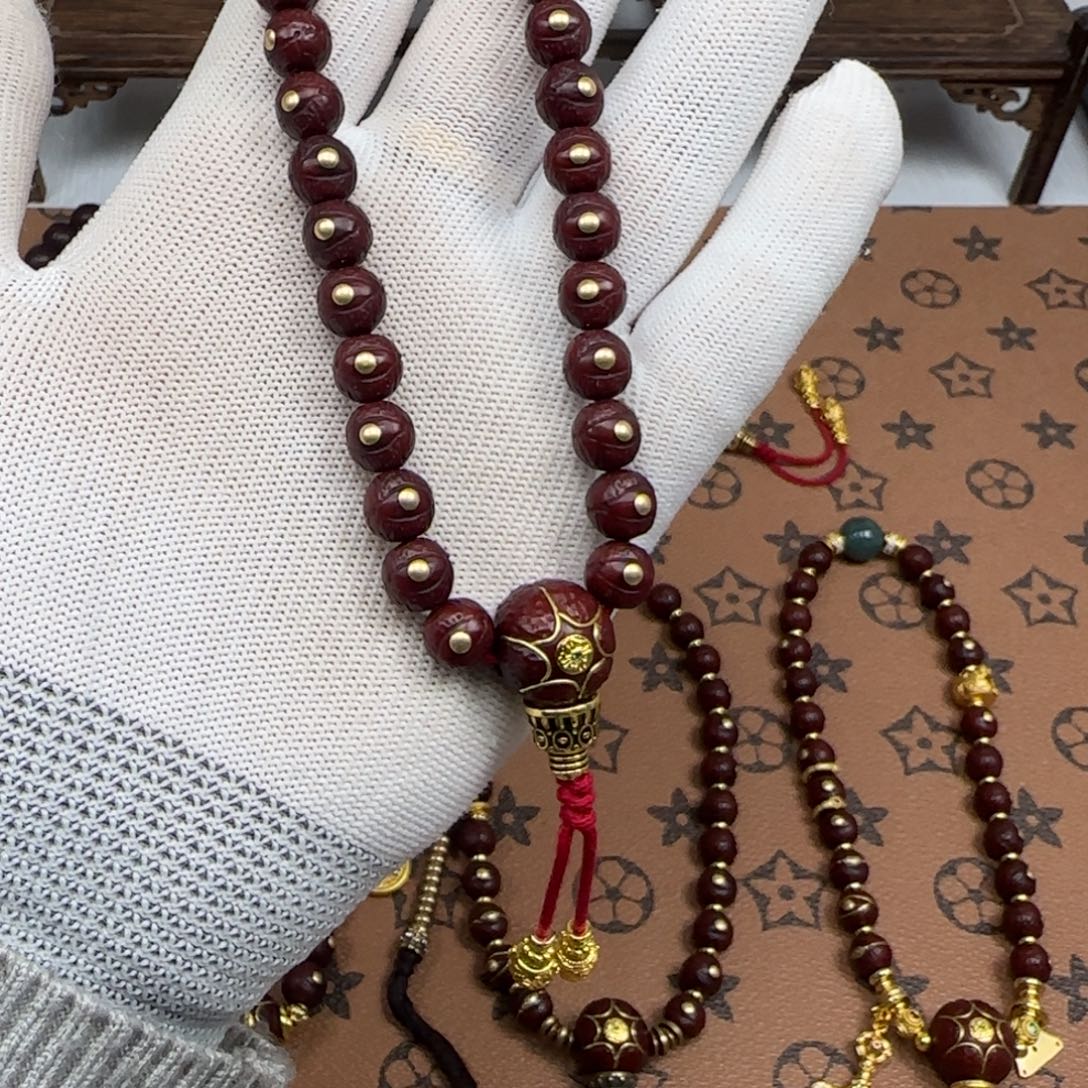 吊坠凤眼菩提凤眼金钉手持8.8素串