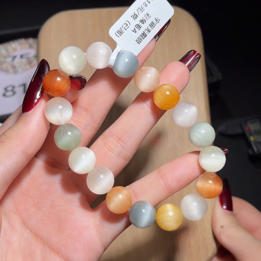 水晶手链未镶嵌77号多样性发一M 11+