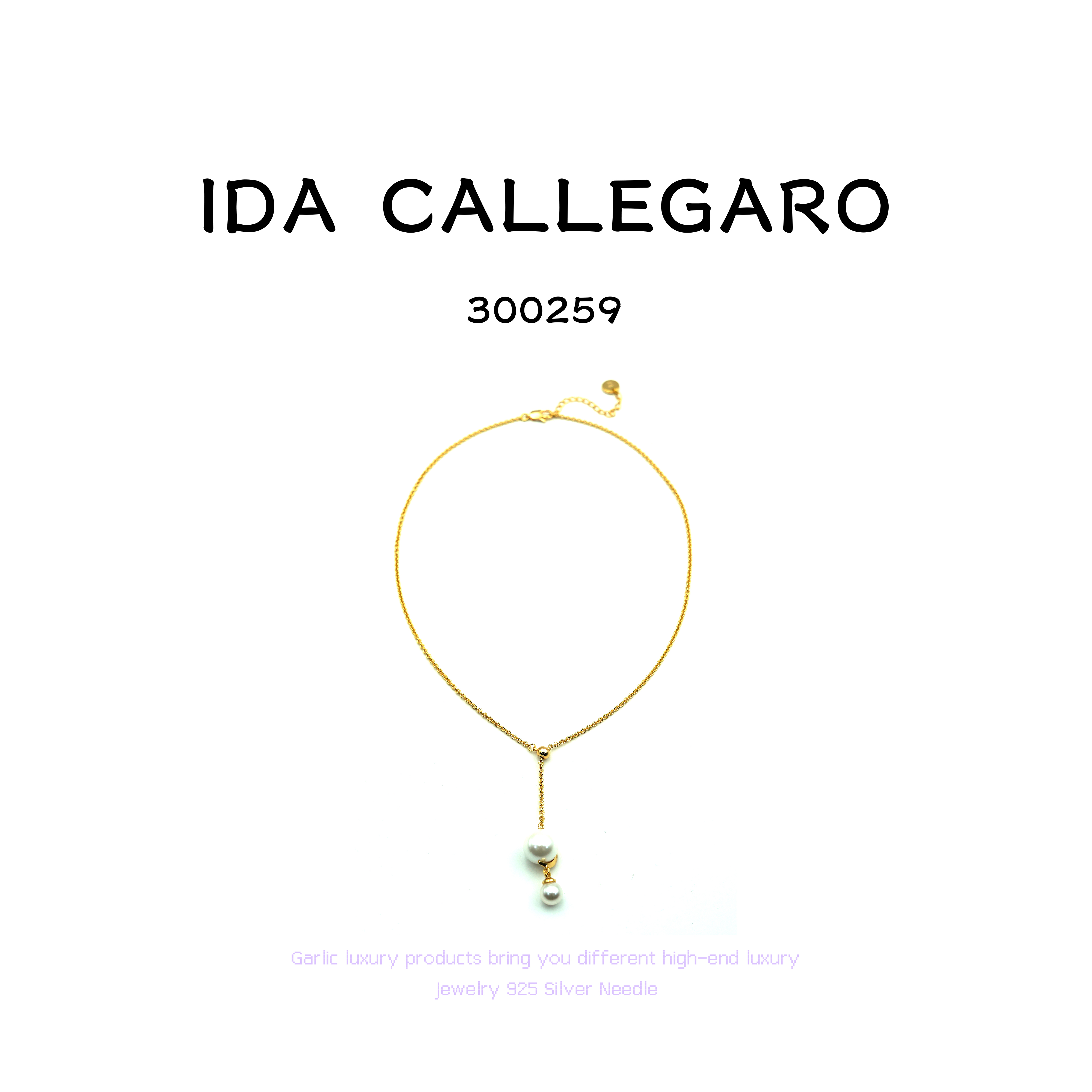 铜合金项链 IDA CALLEGARO项链~300259（45+5cm） X