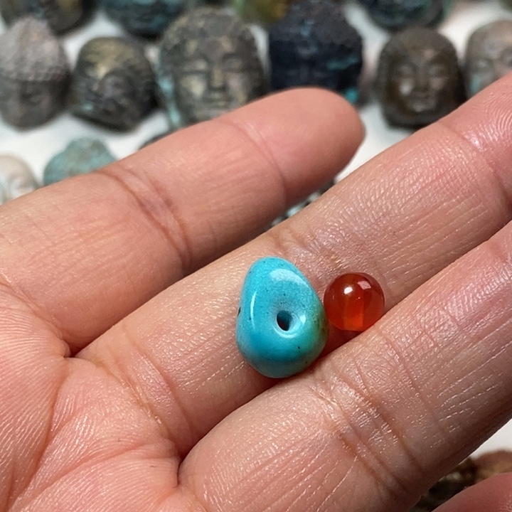 南红玛瑙未镶嵌颈饰