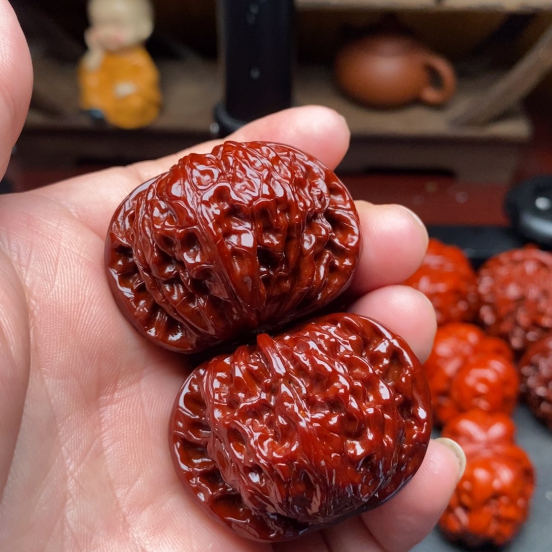 吊坠文玩核桃41磨盘