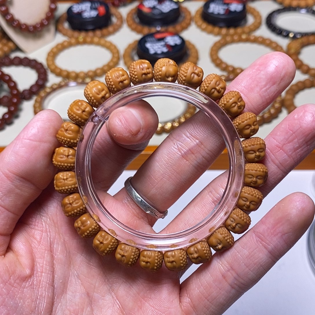 猴头核桃手串全品精工宝宝佛 尺寸10左右 馒头料