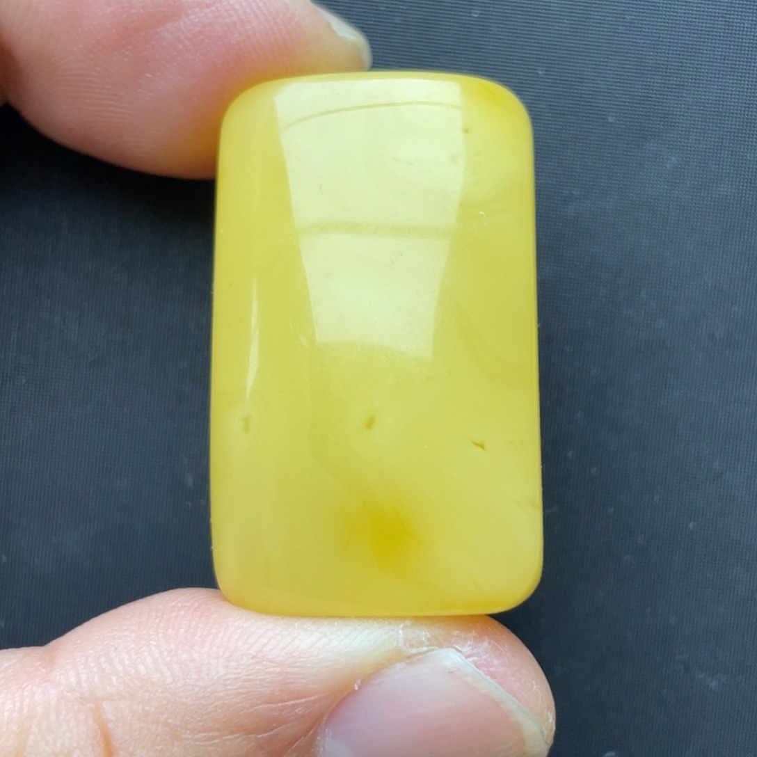 蜜蜡颈饰未镶嵌蜜蜡方牌