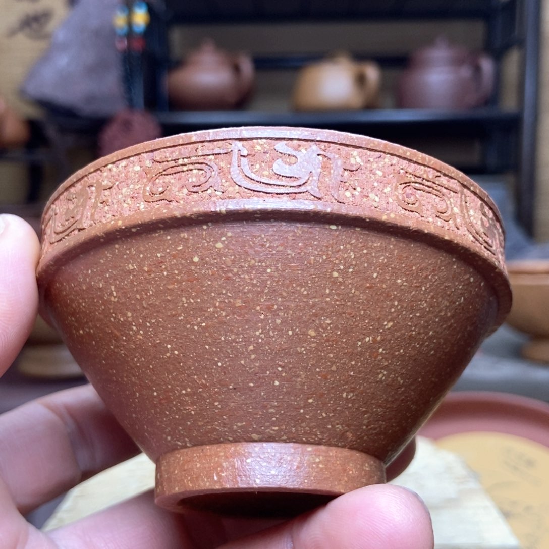 紫砂茶杯紫砂主人杯130毫升