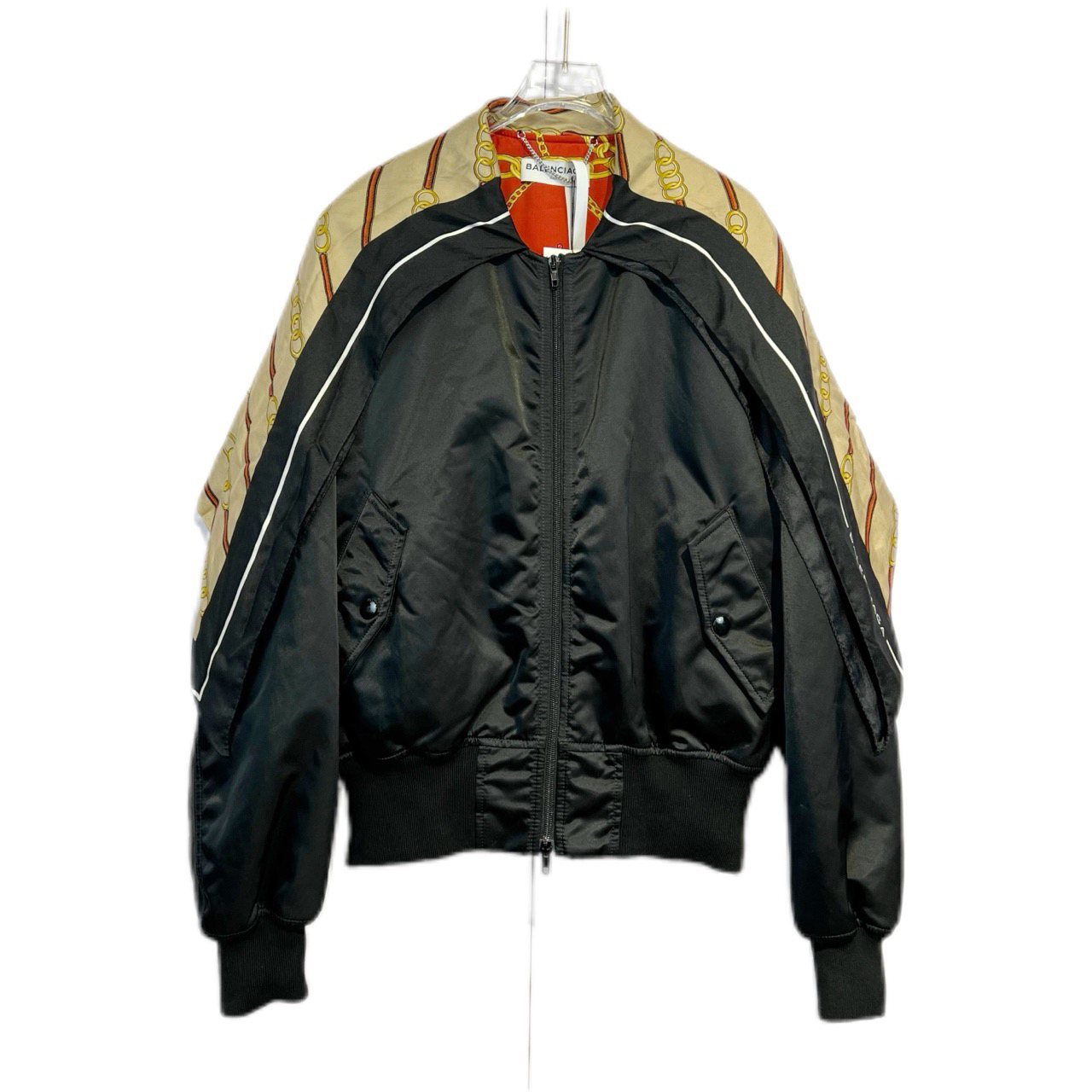 010974 Balenciaga/巴黎世家 飞行员夹克棉服外套 36码