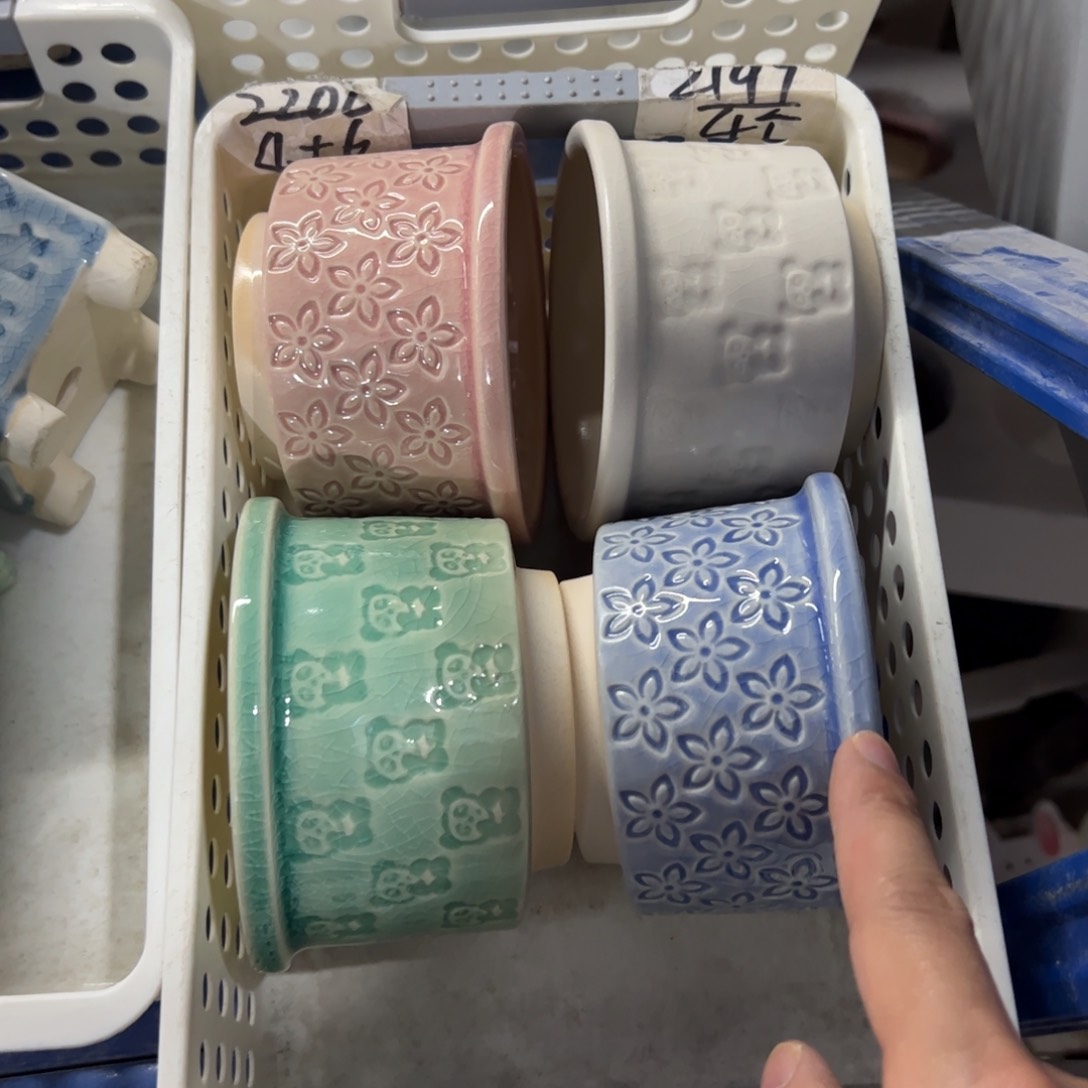 陶瓷多肉小花盆@@2197