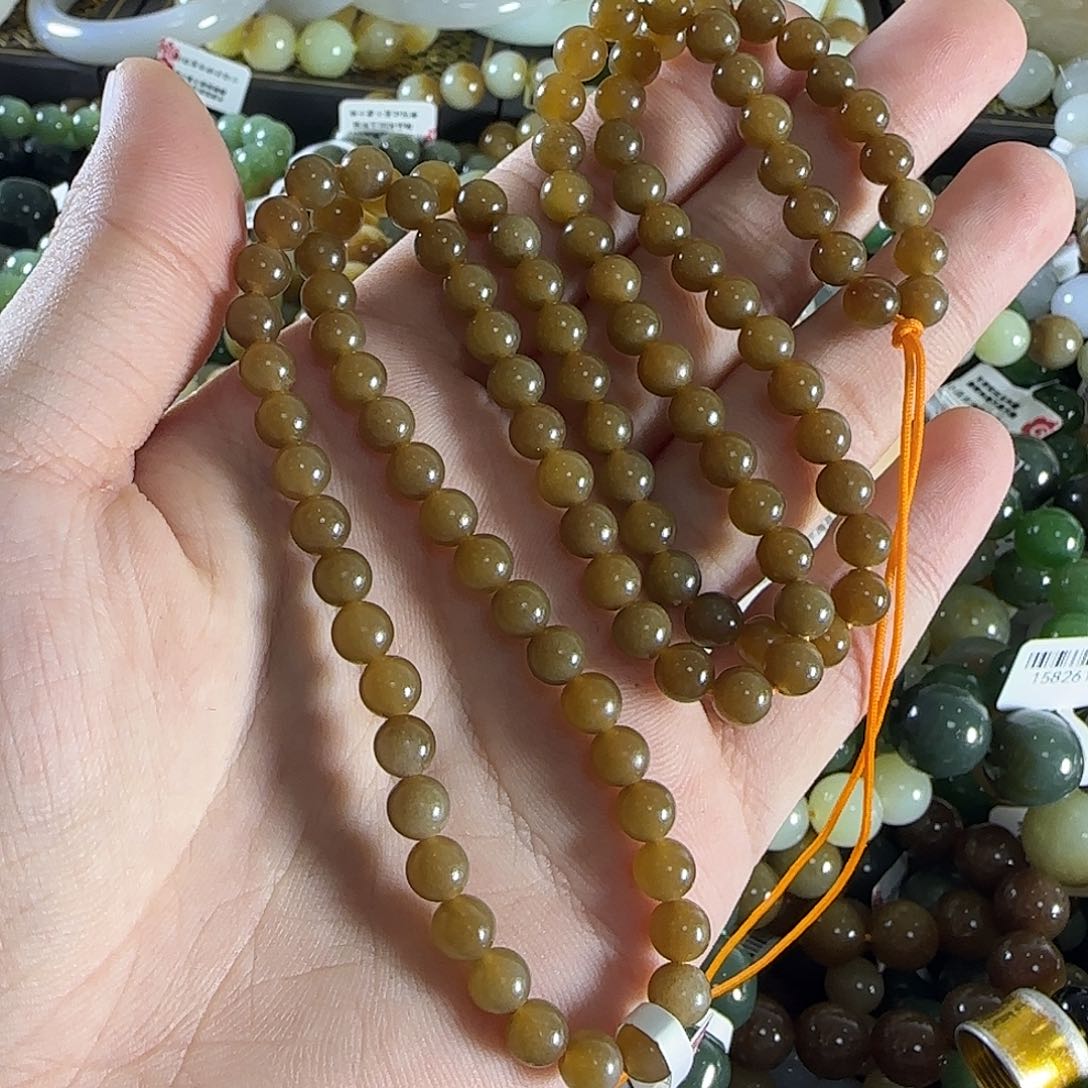 和田玉项链未镶嵌123