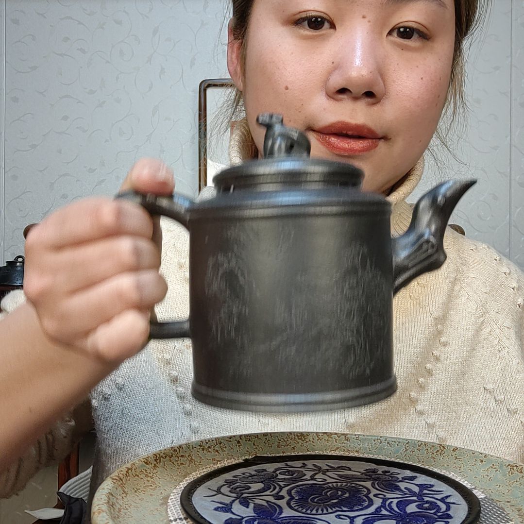 朱泥茶壶鼠来宝550毫升
