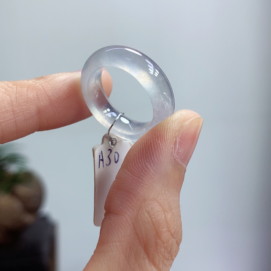 未镶嵌戒指翡翠11号